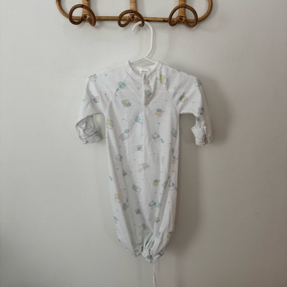 Vintage Baby Oneita gown nb-16 lbs - Picture 1 of 10